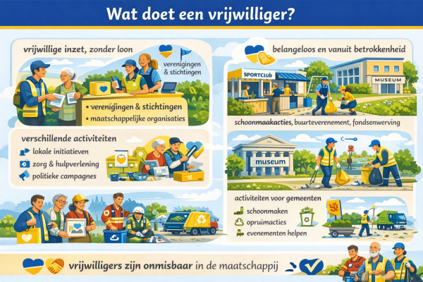 Wat doet een vrijwilliger